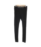 エフオージー エッセンシャルズ FOG ESSENTIALS 美品 レギンス パンツ ロゴプリント XS 黒 ブラック /YJ