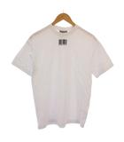 ヴェトモン ベトモン VETEMENTS バーコード プリント Tシャツ カットソー 半袖 クルーネック XS 白 VL12TR460W /BM