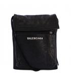 バレンシアガ BALENCIAGA Explorer エクスプローラー ストラップ付きポーチ スモール ショルダーバッグ 黒 532298 /KH ■OH