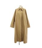 ミューズ ドゥーズィエム クラス MUSE de Deuxieme Classe 21AW Jeanne twill コート ステンカラーコート ロング F ベージュ 21020500417030 /KU