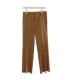 ドゥーズィエムクラス DEUXIEME CLASSE PAN ウール混 パンツ スラックス 36 茶 ブラウン 18-030-500-2080 /☆G