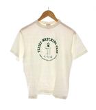 ウエアハウス WAREHOUSE Tシャツ カットソー TESSIE WATCHING CLUB プリント 半袖 M 白 ホワイト /YM