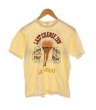 フリーホイーラーズ FREEWHEELERS パワーウェア POWER WEAR Tシャツ カットソー プリント 半袖 M アイボリー ベージュ /YM