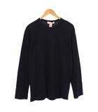 コムデギャルソンシャツ COMME des GARCONS SHIRT FOREVER フォーエバーライン Tシャツ ロンT 長袖 クルーネック ストレッチ 無地 X 紺 ネイビー FO01T101 タグ付き /BB