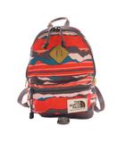 ザノースフェイス THE NORTH FACE K Berkeley Mini バークレー ミニ リュックサック デイバッグ 総柄 7L グレー 赤 青 NMJ71752 /YM