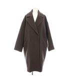 イエナ IENA マンテコ MANTECO オーバーチェスターコート アウター ロング 38 ボルドー 18020900550430 /YT