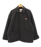 ダントン DANTON カバーオール 中綿ジャケット ブルゾン S 黒 23A-MR-008 /TK