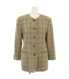 バーバリーズ Burberrys ヴィンテージ ノーカラージャケット 9AR ベージュ FJ306-701 /TK