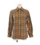 バーバリーズ Burberrys ヴィンテージ ノバチェック シャツ ブラウス 長袖 M ベージュ /BM