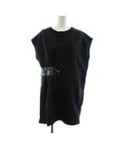 メゾンマルジェラ 1 Maison Margiela 1 チュニック フレンチスリーブ スウェット地 S 黒 ブラック S51GU0036 S25322 /KU