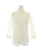 ローレンラルフローレン LAUREN RALPH LAUREN シャツ ブラウス 長袖 ロゴ刺繍 ノンアイロン XXS 白 ホワイト /YT