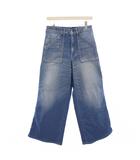アパルトモン ドゥーズィエムクラス L'Appartement DEUXIEME CLASSE GOOD GRIEF! Painter Pants ペインターパンツ デニム ジーンズ ジップフライ ストレッチ ワイド M 青 ブルー MXGG02L /BB
