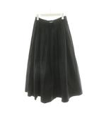 ドゥーズィエムクラス DEUXIEME CLASSE エブリデイアイライク EVERYDAY I LIKE フレアスカート ミモレ ロング コットン 黒 ブラック 23060510001310 /AN46