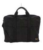 ポーター PORTER 吉田カバン HYBRID ハイブリッド 2WAY BRIEFCASE ブリーフケース ビジネスバッグ ハンドバッグ ショルダーバッグ ナイロン ロゴ 黒 ブラック 737-09206 /BB