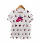 ナイキ NIKE Tシャツ カットソー 半袖 プリント ロゴ L 白 ホワイト /SY21