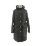 トラディショナルウェザーウェア Traditional Weatherwear キルティングコート 中綿コート ロング丈 ボア アウター 38 グレー L152MCQCO0011M /AN39