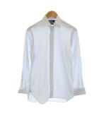 ポロ バイ ラルフローレン Polo by Ralph Lauren ワイシャツ カジュアルシャツ 39-82 白 ホワイト 青 ブルー ストライプ柄 HDRL-KM0037 /RR