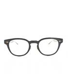  アイヴァン EYEVAN 眼鏡 ウエリントン セルフレーム フルリム レンズ度あり 47□22-145 黒 ブラック クリア webb-cp /YT