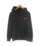 ザノースフェイス THE NORTH FACE × シュプリーム Supreme 19AW パーカー プルオーバー ロゴ バックプリント 自由の女神像 M 黒 ブラック NT619061 /AN30