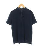 ブラックレーベルクレストブリッジ BLACK LABEL CRESTBRIDGE ポロシャツ カットソー パイル地 半袖 LL 紺 ネイビー 51P49-148-28 /HN