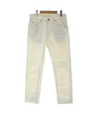 リー LEE デニム パンツ 30 白 ホワイト 無地 長ズボン /AP