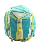 ザノースフェイス THE NORTH FACE SUNNY CAMPER 40 Kid’s サニーキャンパー リュックサック バックパック ロゴ刺繍 ナイロン 男の子 緑 グリーン 黄 イエロー NMJ7150 /KU