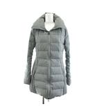 タトラス TATRAS ダウンコート ミドル丈 フード ウール カシミヤ混 アウター 2 グレー LTA4SH4179 /AN29