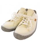 スニーカー シューズ レザー LL 白 /BM