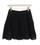 バーバリーブルーレーベル BURBERRY BLUE LABEL プリーツスカート ミニ丈 36 紺 FX518-453-09 /BM