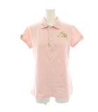 ポロ ラルフローレン POLO RALPH LAUREN 子供服 Bunny Stretch Mesh Polo Shirt ポロシャツ カットソー うさぎ刺繍 半袖 XL 16 ピンク 0200011625 /HN