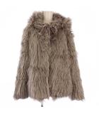 ケイシラハタ kei shirahata ボアジャケット ファージャケット 0 グレー 16WFC164094 /BM