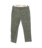 セオリー Theory AG パンツ 26 コットン クロップド カーキ /NU