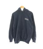 チャンピオン CHAMPION プルオーバーパーカー 長袖 M 紺 ネイビー ロゴ刺繍 C8-A119 /RR