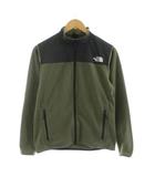 ザノースフェイス THE NORTH FACE MOUNTAIN VERSA MICRO JACKET マウンテン バーサ マイクロジャケット フリース ジップアップ ロゴ刺繍 S カーキ NL71904 /KU