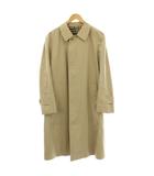 アクアスキュータム AQUASCUTUM ステンカラーコート ロング コート 36 ベージュ /☆G