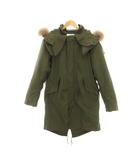 モンキータイム MONKEY TIME アローズ バックサテンダウンライナーモッズコート ミリタリー ロング M カーキ 1286-699-0630 /RR