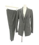 セオリー Theory トレーサブルウールエティエネットB & トレッカ 4N TRACEABLE WOOL ETIENNETTE B & TRECCA 4N スーツ セットアップ 上下 テーラードジャケット シングル 0 パンツ スラックス 2 グレー /YT