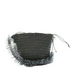 スナイデル SNIDEL 24SS ブレードワンハンドチュールバッグ ショルダーバッグ かごバッグ フリル グレー SWGB242603 /AN16