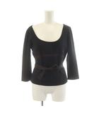 プラダ PRADA ニット セーター 長袖 M 黒 ブラック /AN25