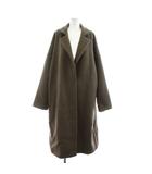 ミューズ ドゥーズィエム クラス MUSE de Deuxieme Classe victorianチェスターコート ロング ウール 茶 ブラウン 19020500404130 /KU