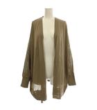 ミューズ ドゥーズィエム クラス MUSE de Deuxieme Classe 23SS shake code シアーカーディガン ニット F ベージュ 23080500424010 /☆G