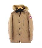 カナダグース CANADA GOOSE Jasper Parka ジャスパーパーカ ダウンジャケット アウター フーディ コヨーテファー S ベージュ 3438JM /KH