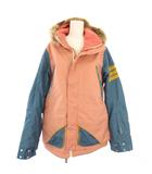 バートン BURTON スノボウェア 中綿ジャケット アウター L ピンク 青 ブルー 01T-02628905 /TK