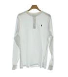 ポロ ラルフローレン POLO RALPH LAUREN Tシャツ トップス カットソー 長袖 XL 白 ホワイト ヘンリーネック /AP