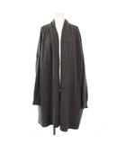 ミューズ ドゥーズィエム クラス MUSE de Deuxieme Classe 22AW OLBIA ショートガウン ニットカーディガン カシミヤ混 グレー 22020520411030 /KH