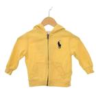 ラルフローレン RALPH LAUREN パーカー フーディー ジップアップ ベビー服 90 黄 イエロー ■FF