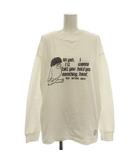アメリカーナ AMERICANA Tシャツ ロンT 長袖 カットソー F 白 ホワイト /☆G