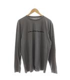 コロンビア Columbia ロングスリーブグラフィックティ Tシャツ カットソー 長袖 L グレー ロゴ 220 JO0076 /RR