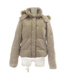 ロートレアモン LAUTREAMONT ダウンジャケット 2 グレー フード /AU