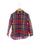 ラルフローレン RALPH LAUREN トップス 男の子 チェック柄 シャツ 長袖 赤 /JP